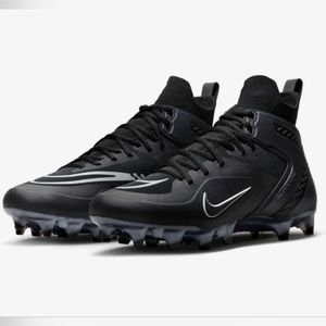 Nike Alpha Huarache 8 Elite Lacrosse Cleats Mens Sizes Black CW4440-011